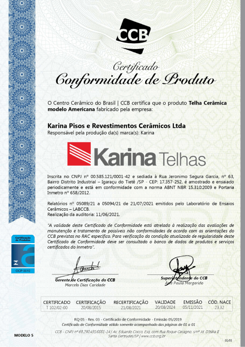 Certificado CCB